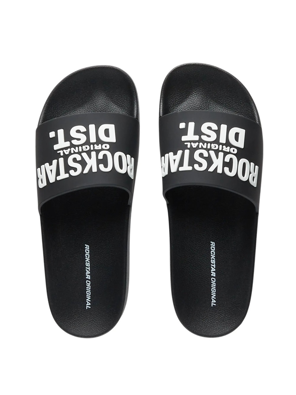 Black Rockstar Original Slide Sandals